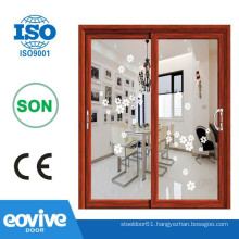 High Quality and professional aluminium Bathroom Glass Door